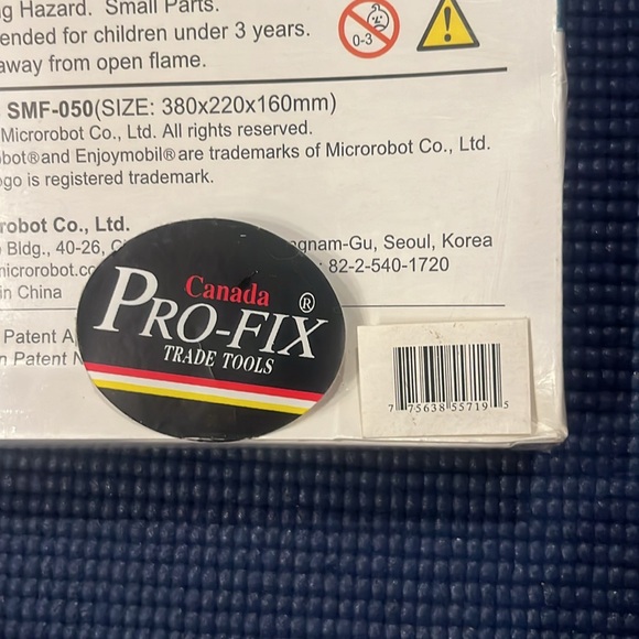 Noas Solid Mission Pront Engine Building Toy Microrobot Enjoymobil VINTAGE 2003 - Picture 3 of 3